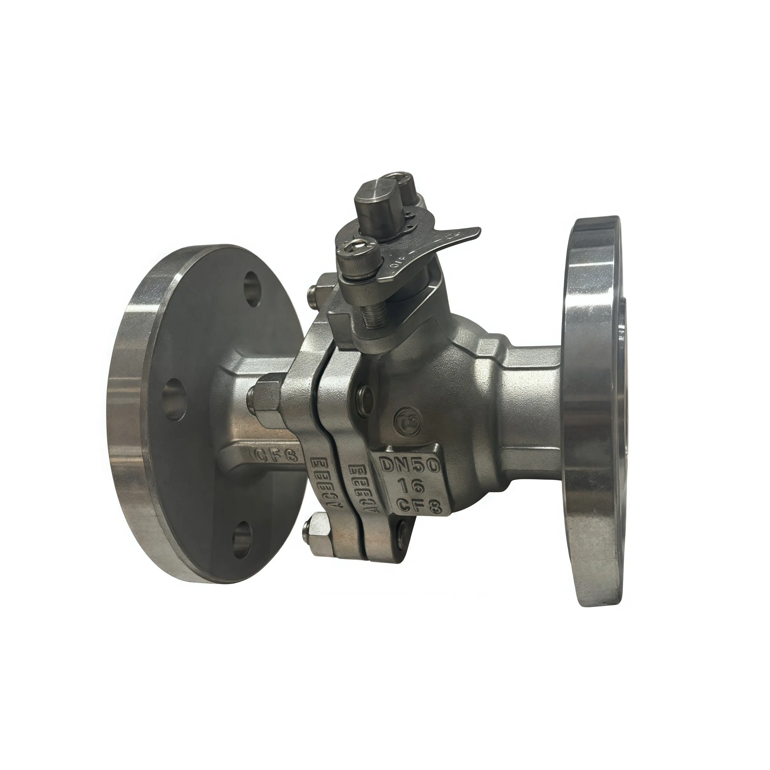 Stainless Steel Floating Flanged Ball Valve Q41F-16P DN50 304