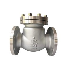 304 Stainless Steel Swing Check Valve 4" 150LB RF Flanged