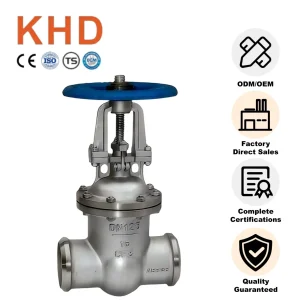CF8 Stainless Steel Flanged Gate Valve Z41W-16P DN125 PN16