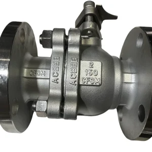 Stainless Steel Floating Flanged Ball Valve Q41F-150LBRL NPS 2 316L