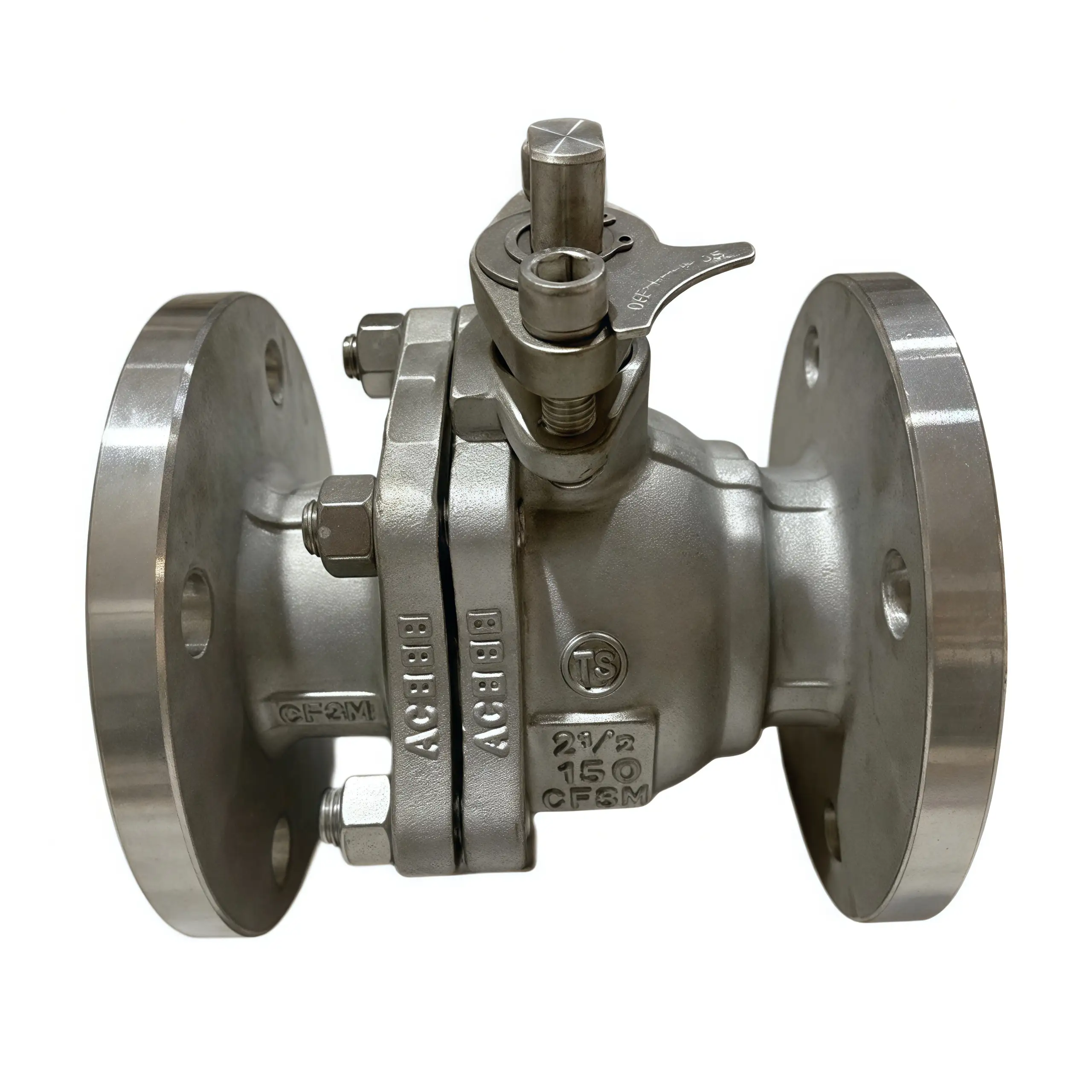 Stainless Steel Floating Flanged Ball Valve Q41F-150LBRL NPS 2-1/2 316L