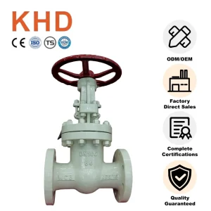 Carbon Steel WCB Flanged Gate Valve Z41H-64C DN100 PN64