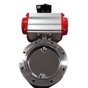 Carbon Steel WCB Pneumatic Butterfly Valve