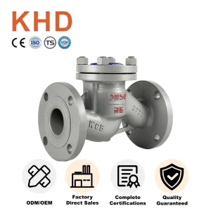 WCB Carbon Steel Lift Check Valve H41H-16C DN100 PN16 Flanged