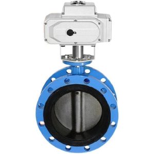 Carbon Steel WCB Hard-Seal Flanged Butterfly Valve