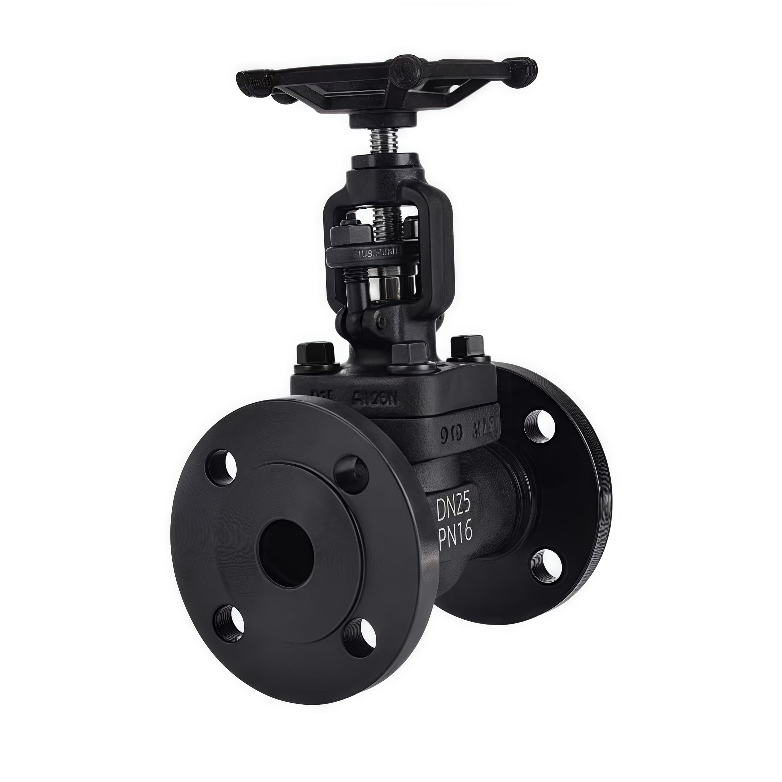 A105 Forged Steel Flanged Globe Valve J41H-16C DN25 PN16