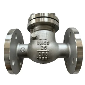 304 Stainless Steel Swing Check Valve H44W-25P DN40 PN25