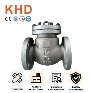 WCB Carbon Steel Lift Check Valve 3" 150LB RF Flanged