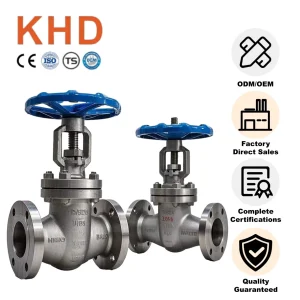 CF8 Stainless Steel Flanged Gate Valve Z41W-16P DN50 PN16