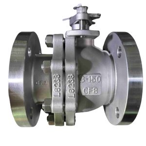 Stainless Steel Floating Flanged Ball Valve Q41F-150LBP NPS 3 304