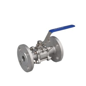 Stainless Steel 304 3-Piece Flanged Ball Valve Q41F-16P DN100 PN16